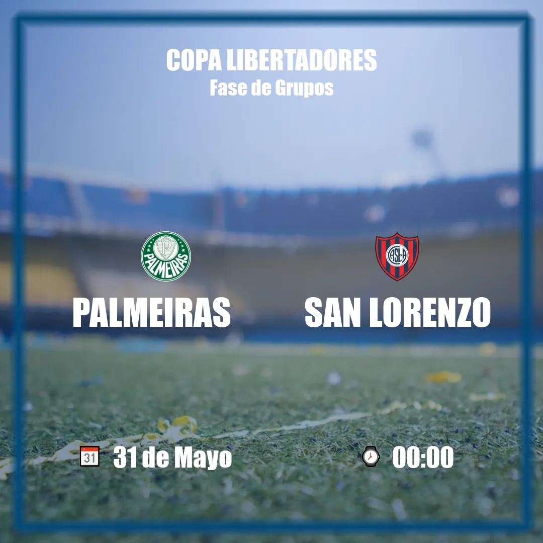 Palmeiras vs San Lorenzo