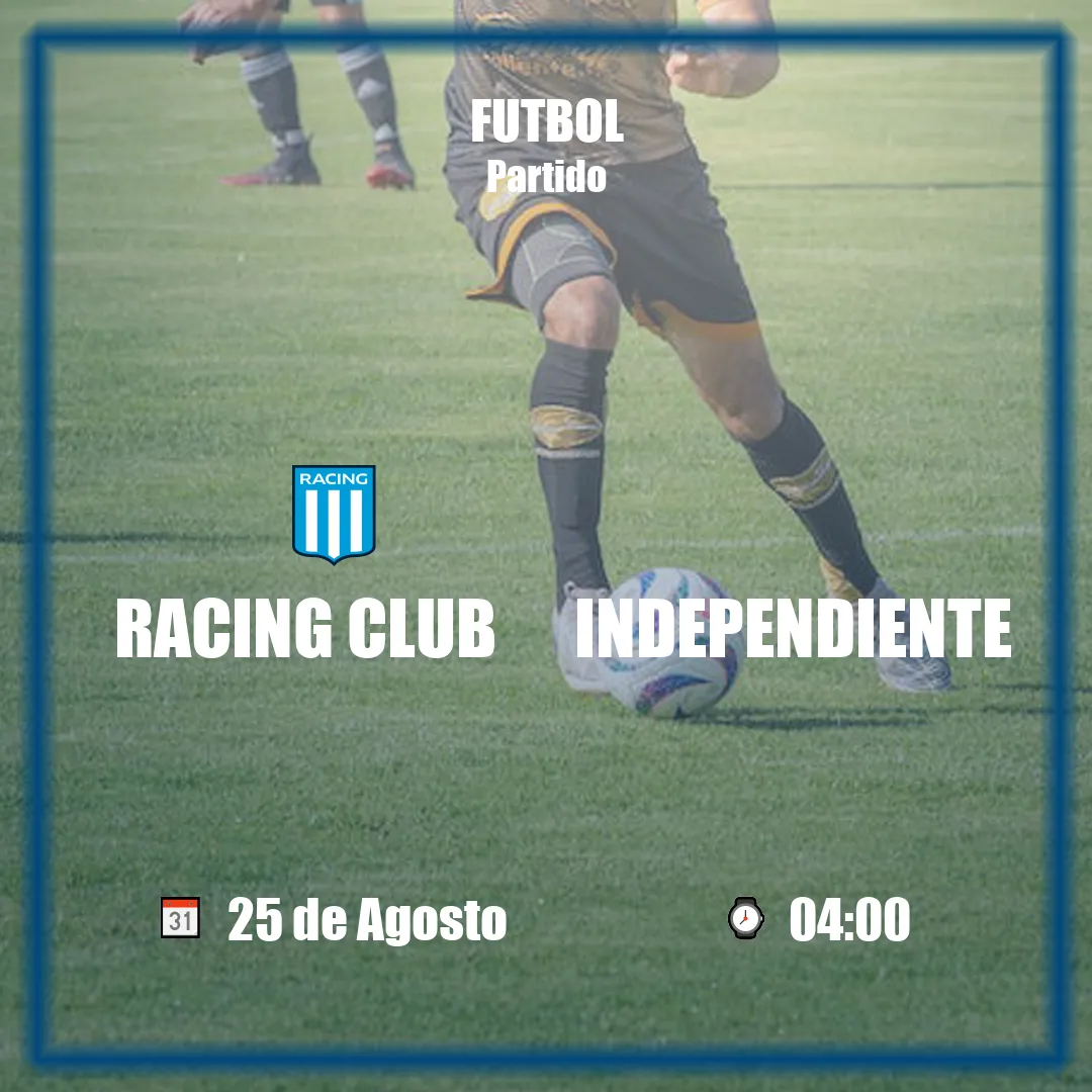 Racing Club vs Independiente