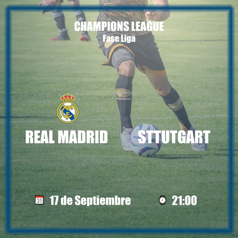 Real Madrid vs Sttutgart