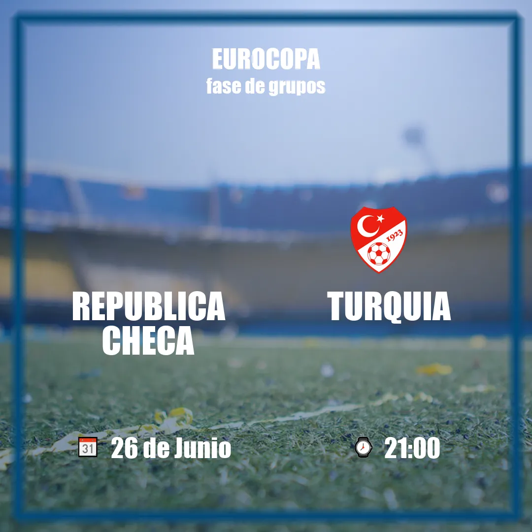 Republica Checa vs Turquia