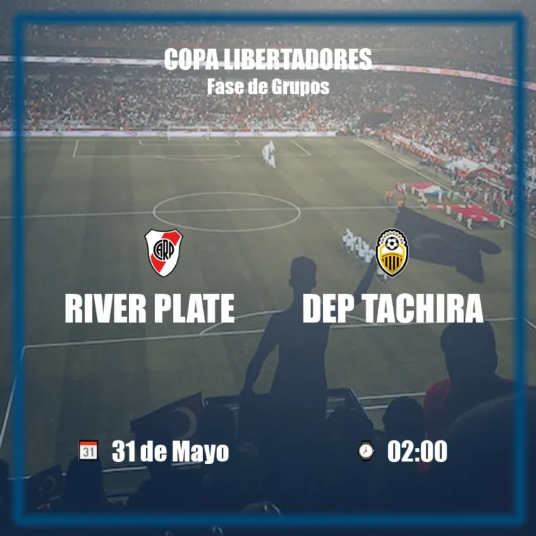 River Plate vs Dep Tachira