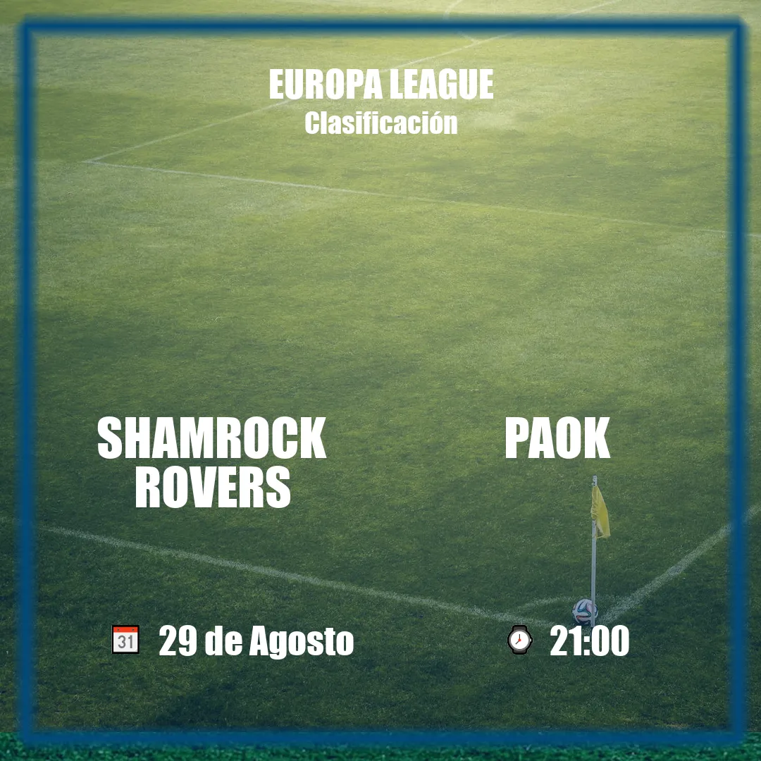 Shamrock Rovers vs Paok