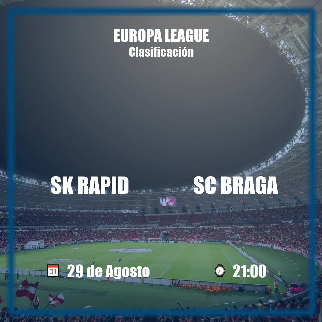 Sk Rapid vs Sc Braga