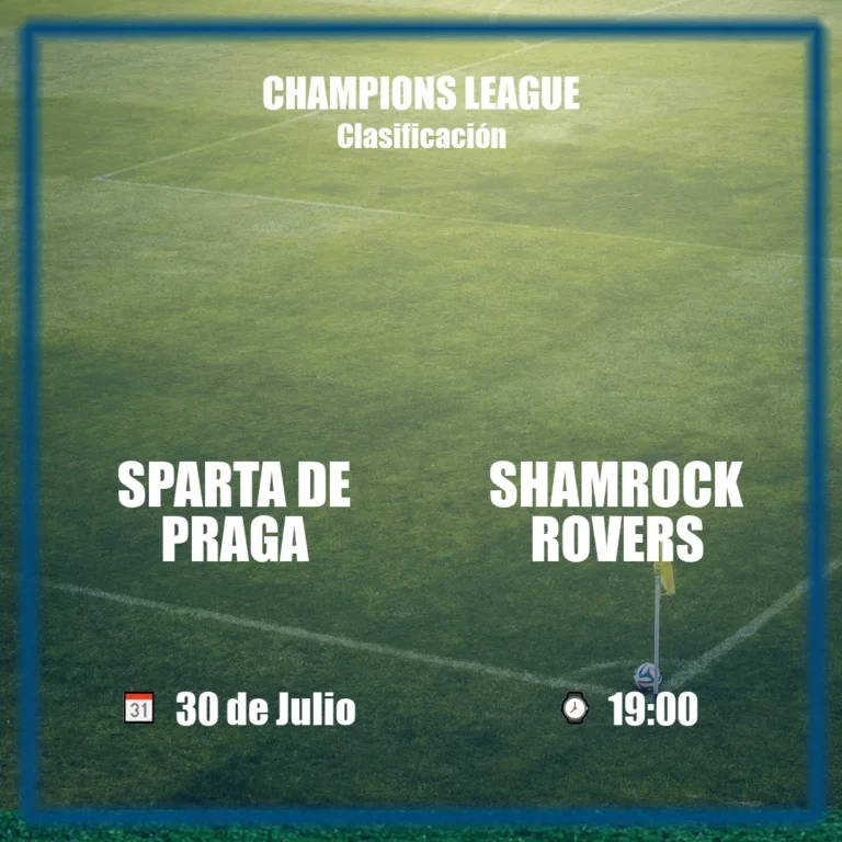 Sparta de Praga vs Shamrock Rovers