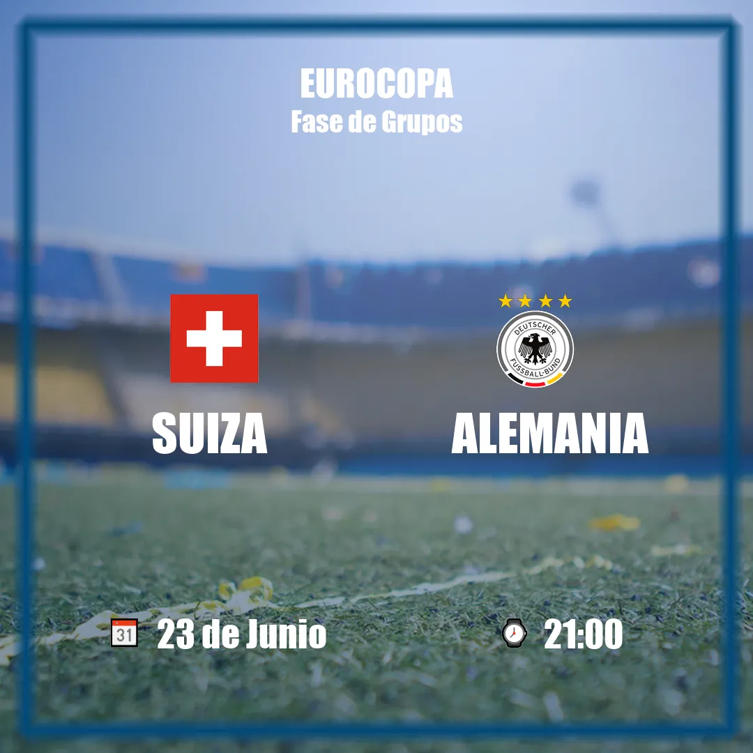 Suiza vs Alemania