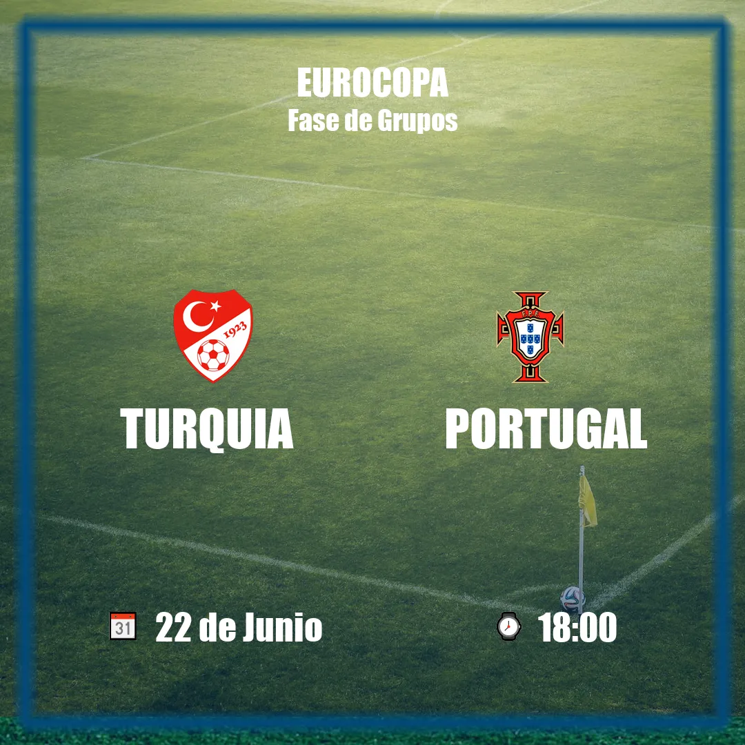 Turquia vs Portugal